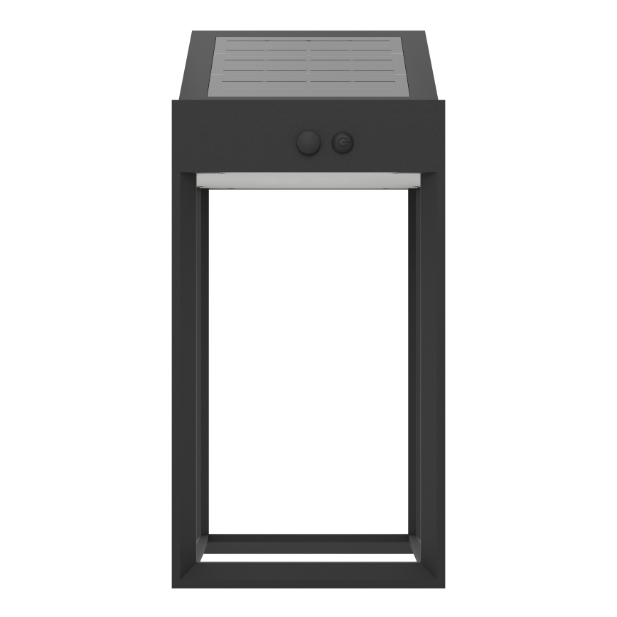 Eglo - Applique murale solaire avec détecteur LED/6,5W/3,7V IP44