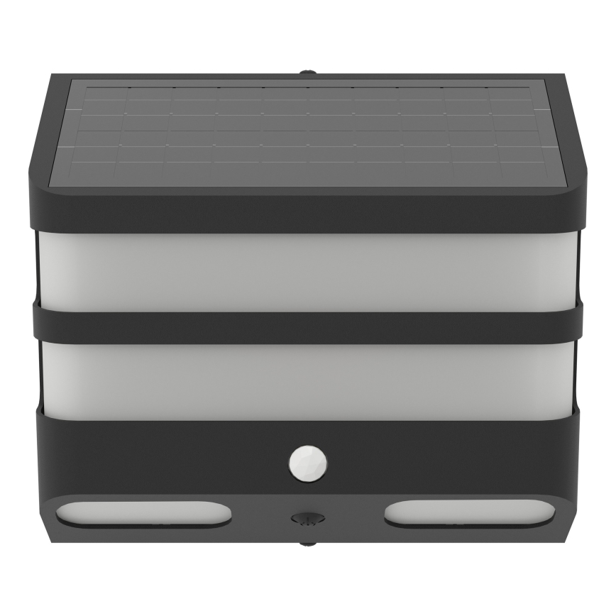 Eglo - Applique murale solaire avec détecteur LED/6,5W/3,7V IP44