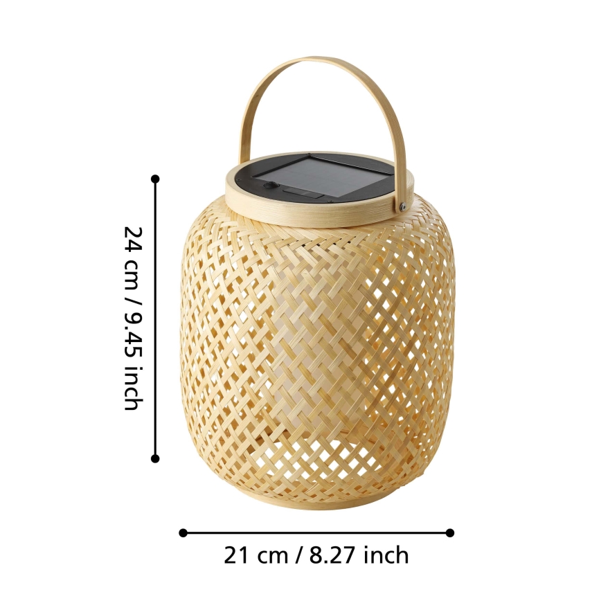 Eglo - Lampe de table solaire LED/3,3W/3,7V 1800 mAh IP44