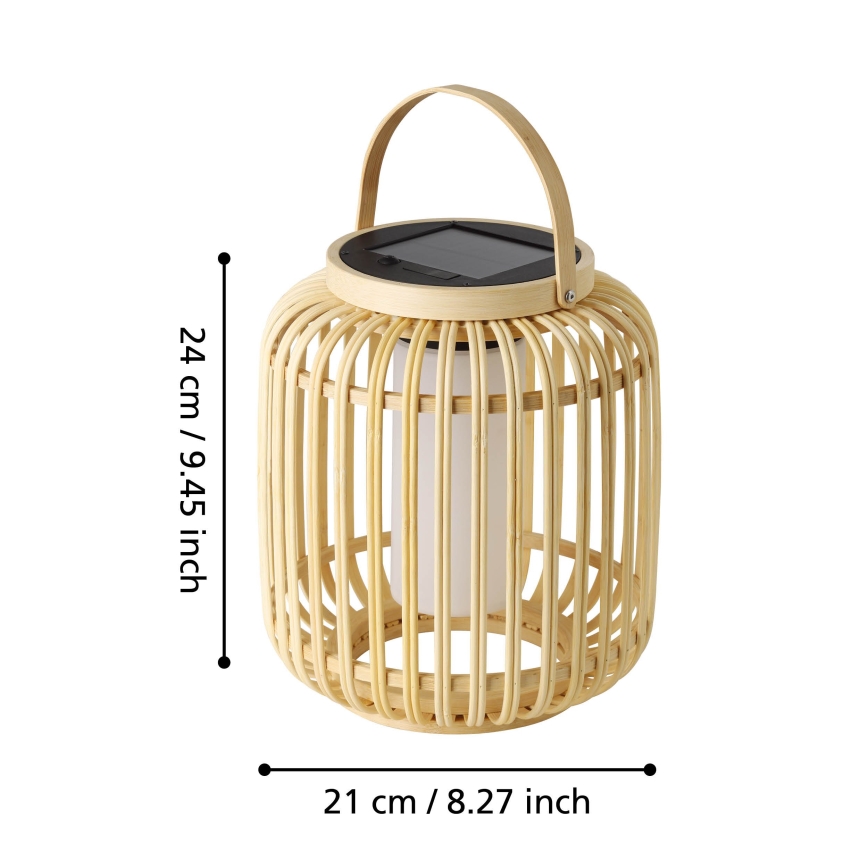 Eglo - Lampe de table solaire LED/3,3W/3,7V 1800mAh IP44