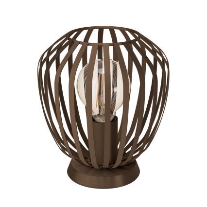 Eglo - Lampe de table 1xE27/40W/230V bronze