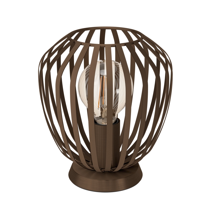 Eglo - Lampe de table 1xE27/40W/230V bronze