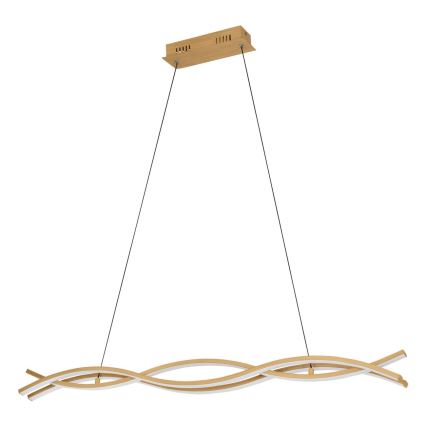 Eglo - Suspension LED sur câble LED/35W/230V beige