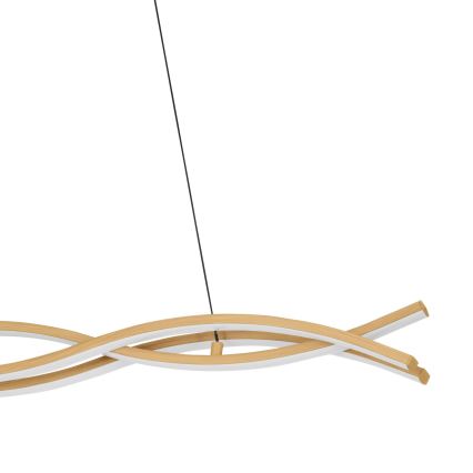 Eglo - Suspension sur câble LED/35W/230V dorée