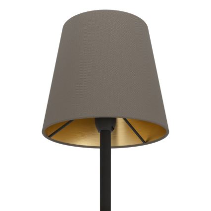 Eglo - Lampadaire 1xE14/7,5W/230V noir/marron