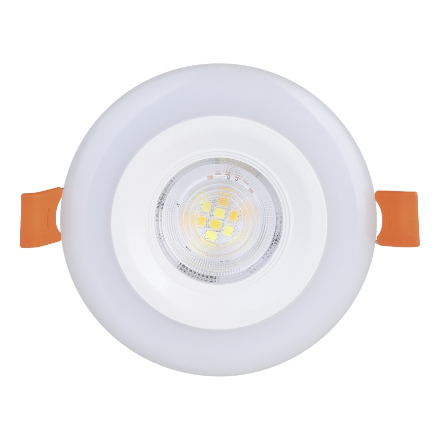 Eglo - Lot de 3 spots LED RGBW dimmables pour salle de bains, encastrés, LED/3,8W/230V 2700-6500K IP44 + télécommande
