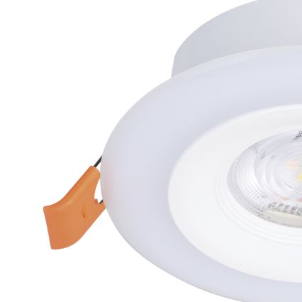 Eglo - Lot de 3 spots LED RGBW dimmables pour salle de bains, encastrés, LED/3,8W/230V 2700-6500K IP44 + télécommande