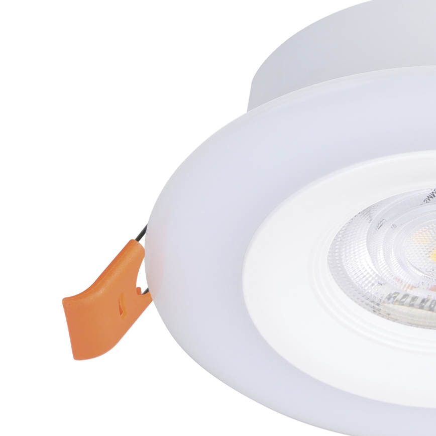Eglo - LOT 3x Spot RGBW encastrable salle de bain à intensité variable 3xLED/3,8W/230V 2700-6500K IP44 + télécommande