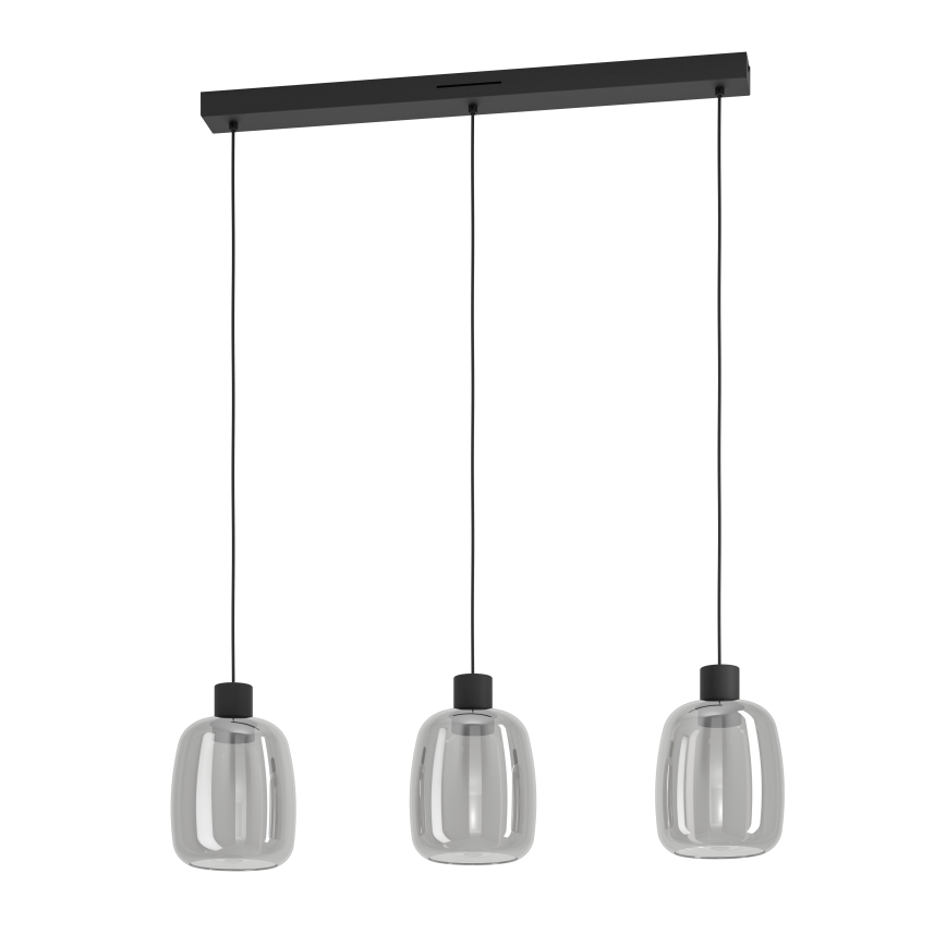 Eglo - Suspension filaire RGBW à intensité variable 3xLED/3,7W/230V 2700-6500K gris