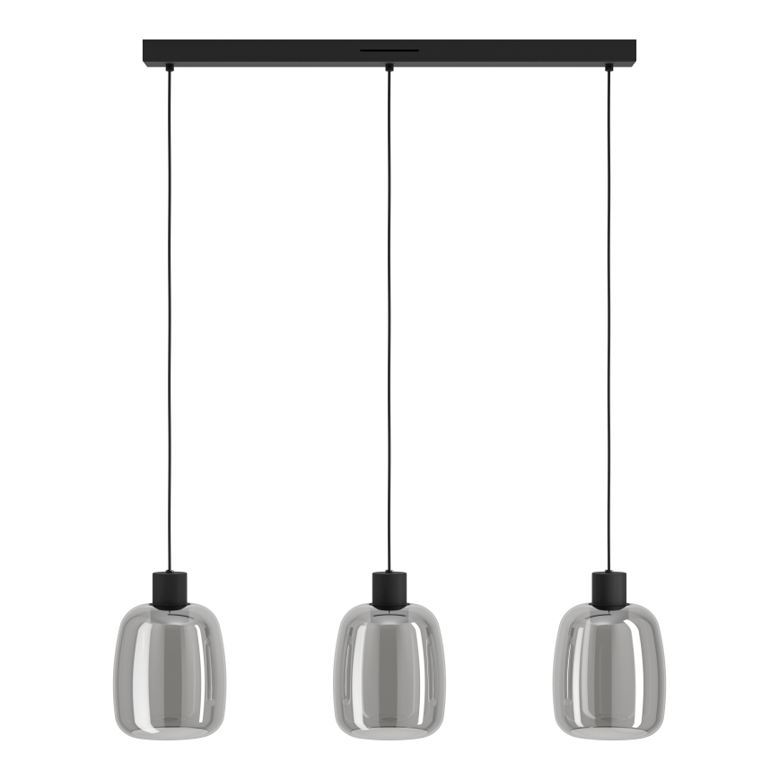 Eglo - Suspension filaire RGBW à intensité variable 3xLED/3,7W/230V 2700-6500K gris