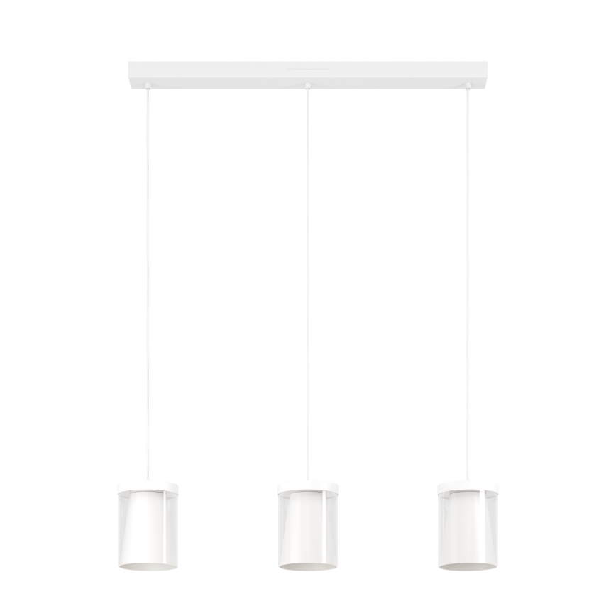 Eglo - Suspension filaire RGBW à intensité variable 3xLED/3,7W/230V 2700-6500K blanc ZigBee