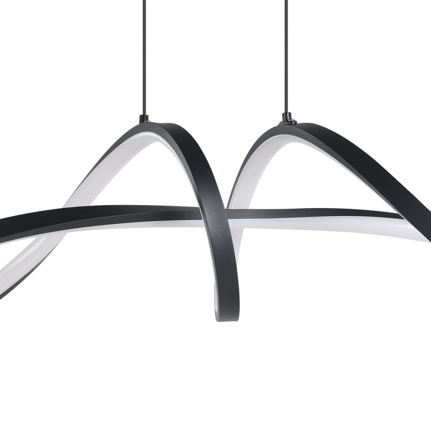 Eglo - Suspension filaire RGBW à intensité variable LED/22W/230V 2700-6500K noir