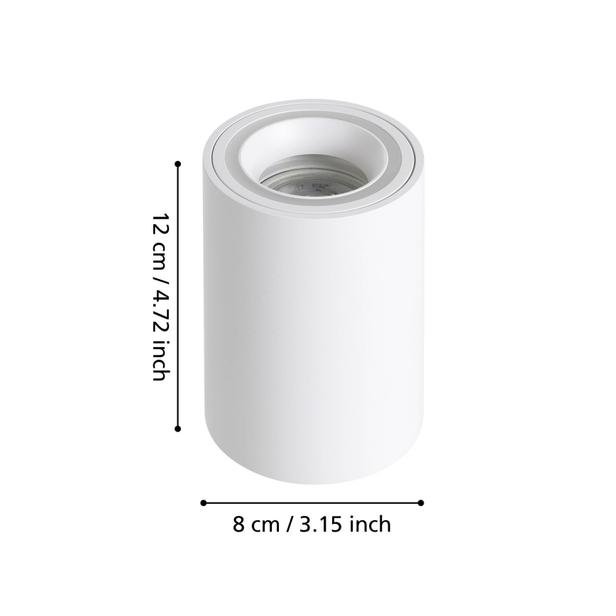 Eglo - Spot RGBW à intensité variable LED/4,9W/230V 2700-6500K blanc