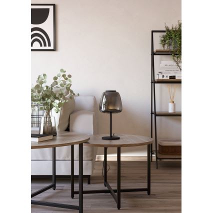 Eglo - Lampe de table dimmable LED RGBW LED/7,7W/230V 2700-6500K verre fumé