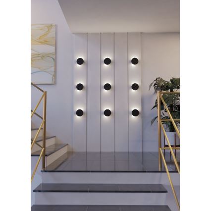 Eglo - Applique murale LED/4W/230V 3000K noir
