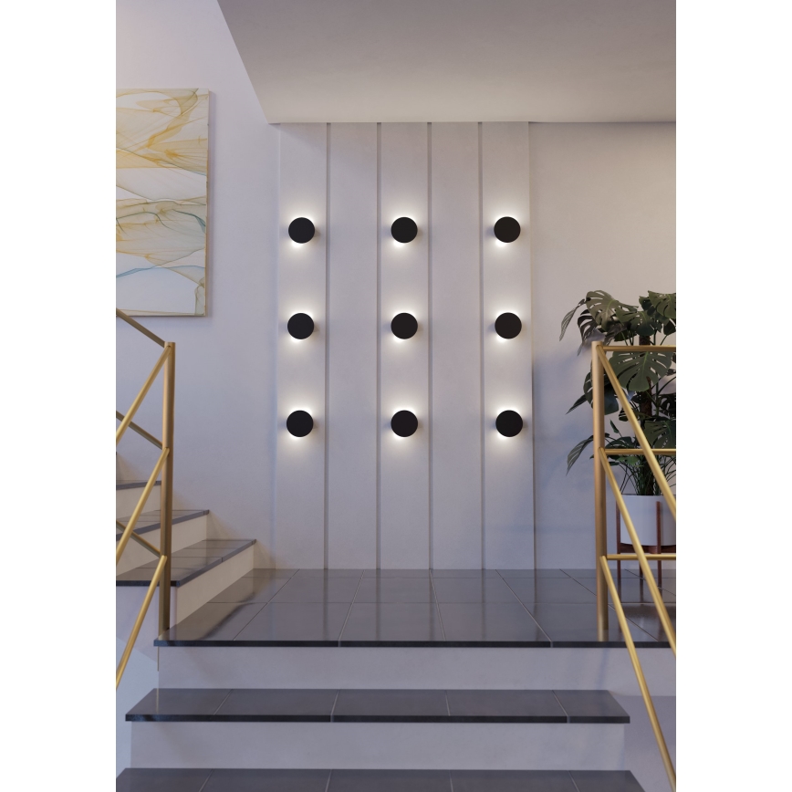 Eglo - Applique murale LED/4W/230V 3000K noir