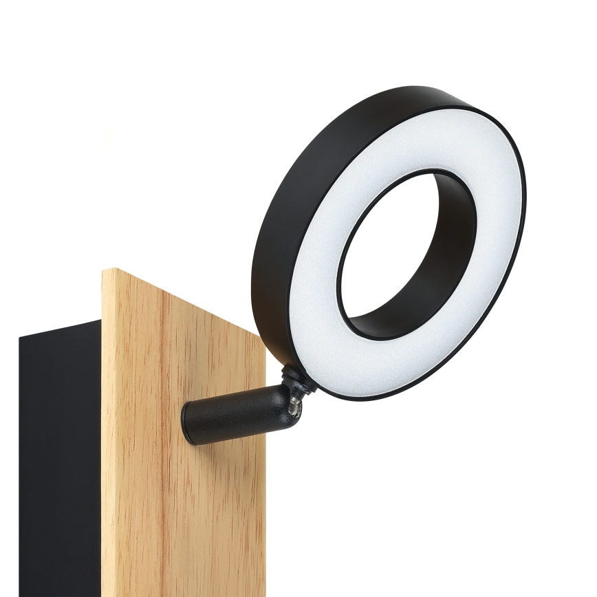 Eglo - Applique murale spot LED/4,2W/230V noire/marron