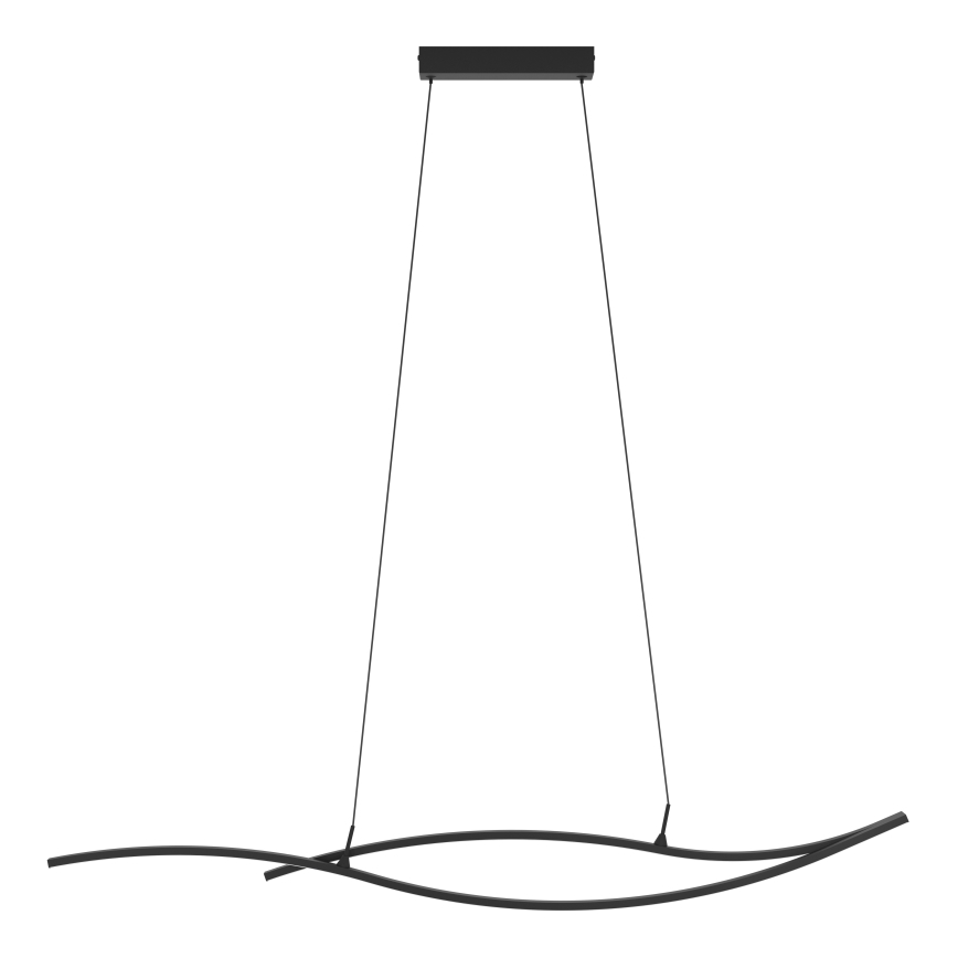 Eglo - Suspension filaire LED/20W/230V 4000K noir