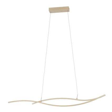 Eglo - Suspension filaire LED/20W/230V 4000K beige