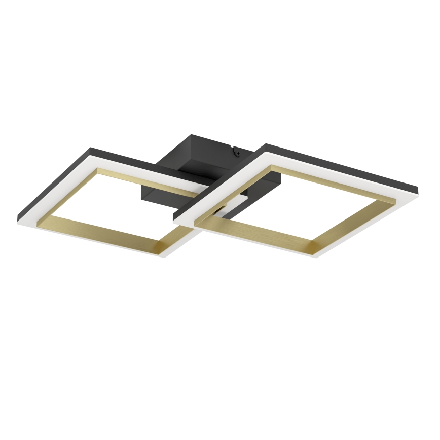 Eglo - Plafonnier à intensité variable LED/18,4W/230V 4000K noir/doré