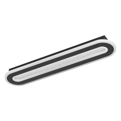 Eglo - Plafonnier à intensité variable LED/20W/230V 2700-6500K noir + télécommande