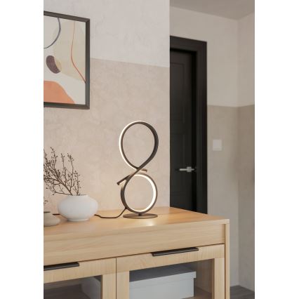 Eglo - Lampe de table LED/11,4W/230V 3000K noir