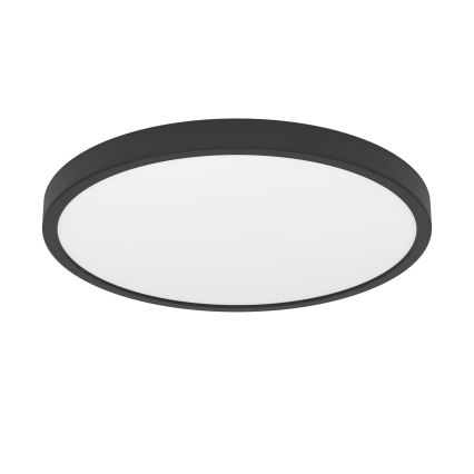 Eglo - Plafonnier LED 17W/230V 2700/4000/6500K Ø 38,9 cm noir