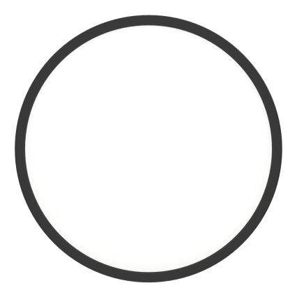 Eglo - Plafonnier LED 17W/230V 2700/4000/6500K Ø 38,9 cm noir