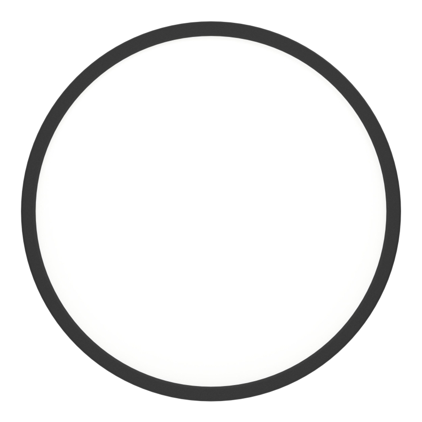 Eglo - Plafonnier LED 17W/230V 2700/4000/6500K Ø 38,9 cm noir