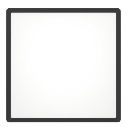 Eglo - Plafonnier LED/17,5W/230V 2700/4000/6500K 39x39 cm noir