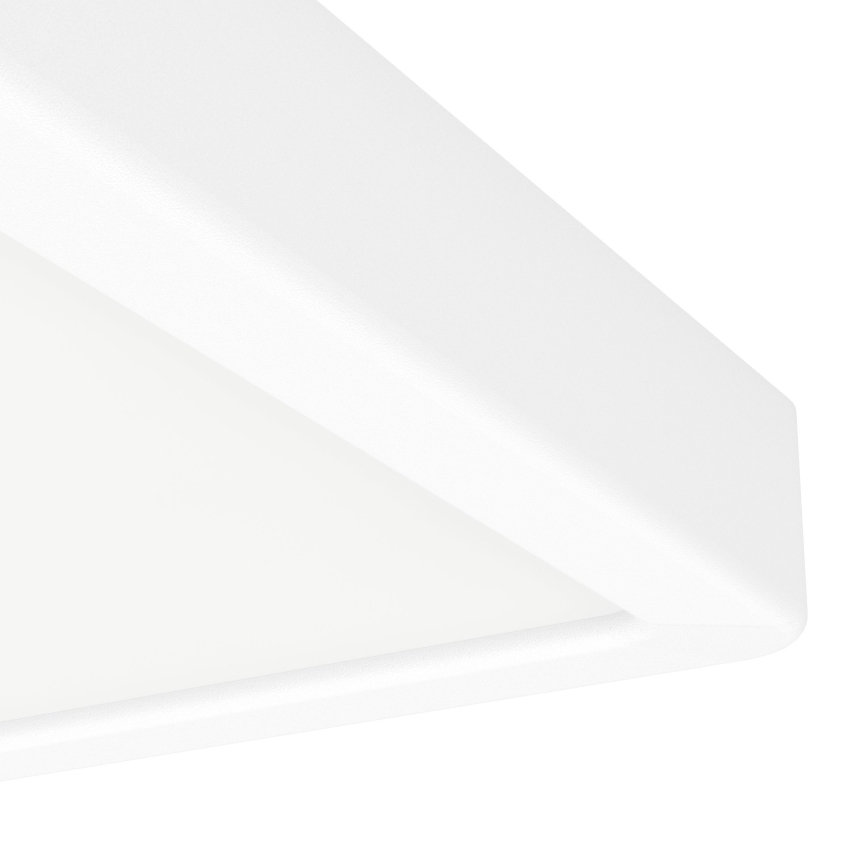 Eglo - Plafonnier LED 7W, 230V, 3 températures de couleur (2700/4000/6500K), 15×15 cm, blanc