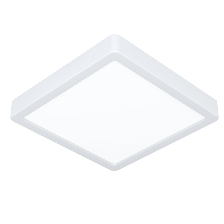 Eglo - Plafonnier LED 10,5 W, 230 V, 2700/4000/6500 K, 22 x 22 cm, blanc