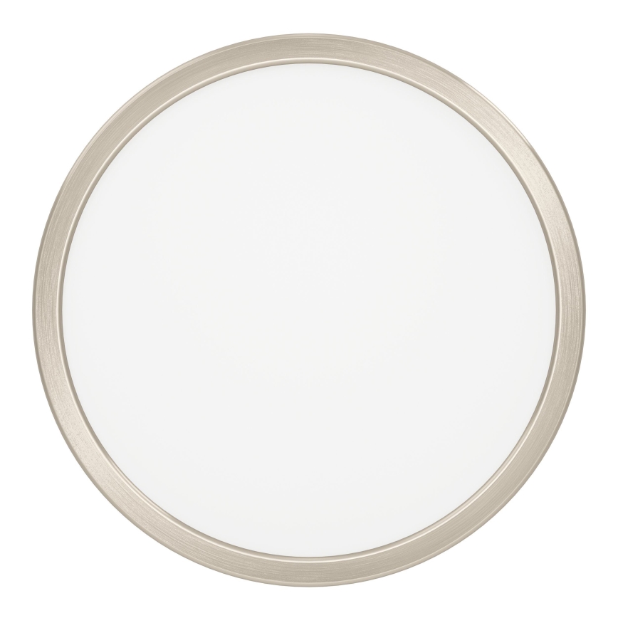 Eglo - Plafonnier LED 14,2 W / 230 V, 2700/4000/6500 K, Ø 27,8 cm, chrome mat