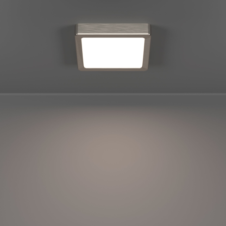 Eglo - Plafonnier LED/7W/230V 2700/4000/6500K 15x15 cm chrome mat