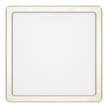 Eglo - Plafonnier LED/10,5W/230V 2700/4000/6500K 22x22 cm chrome mat