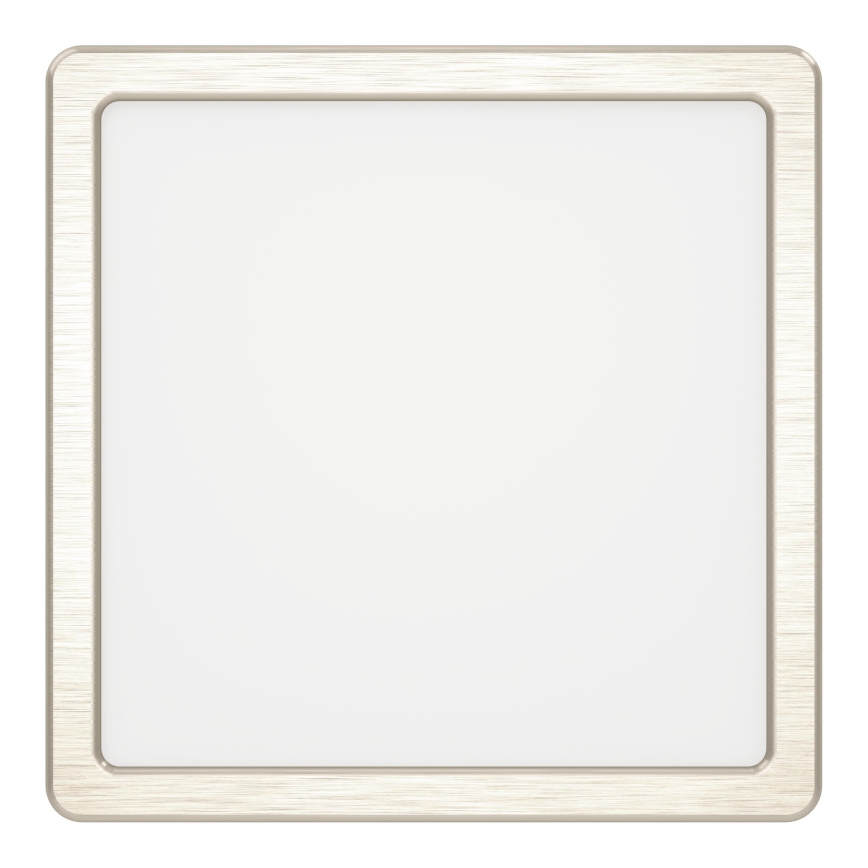 Eglo - Plafonnier LED/10,5W/230V 2700/4000/6500K 22x22 cm chrome mat