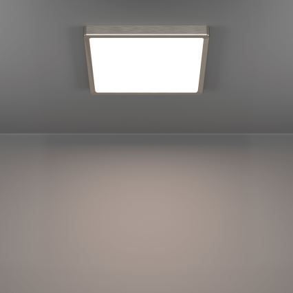 Eglo - Plafonnier LED/13W/230V 2700/4000/6500K 29x29 cm chrome mat