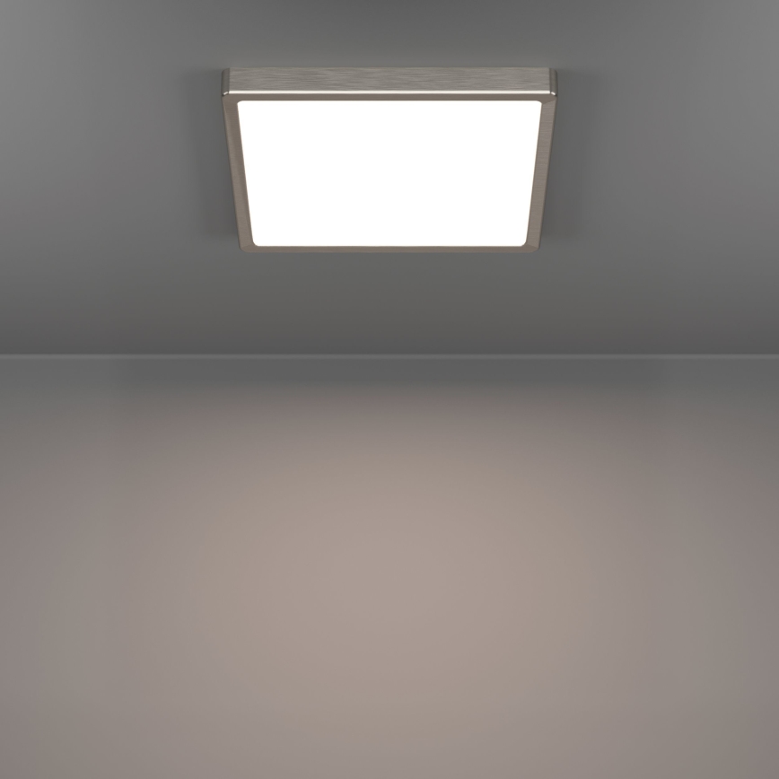 Eglo - Plafonnier LED/13W/230V 2700/4000/6500K 29x29 cm chrome mat