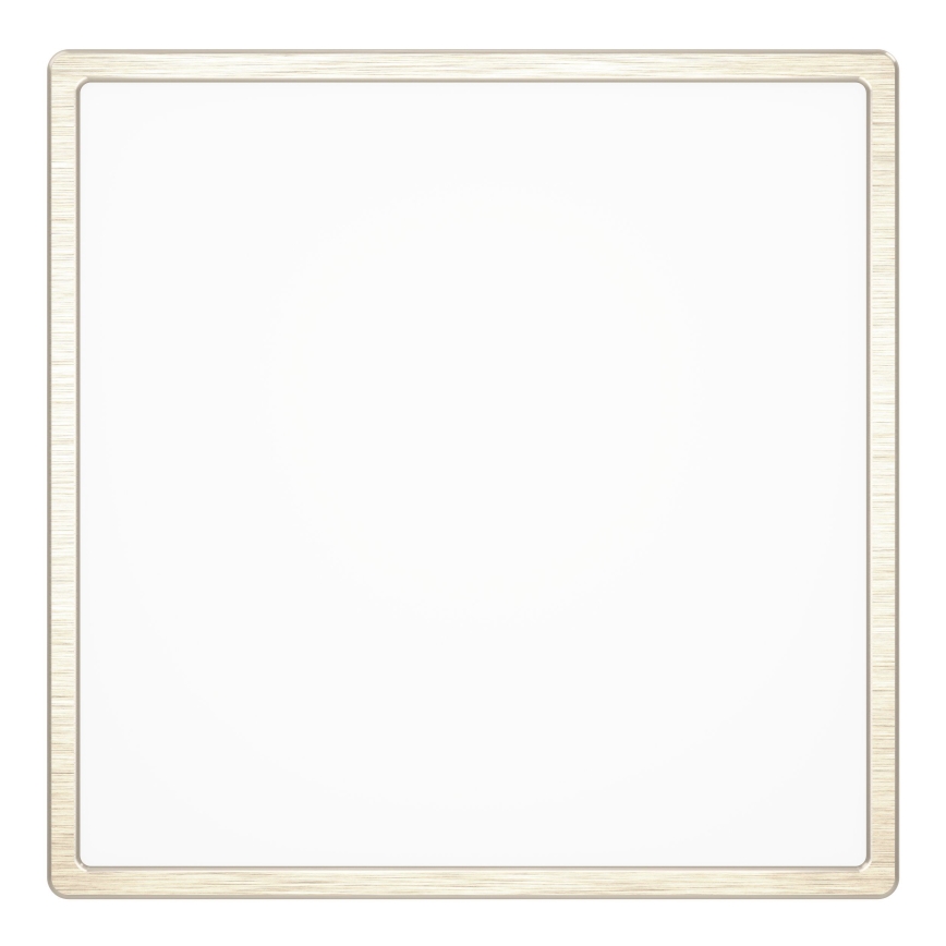 Eglo - Plafonnier LED LED/17,5W/230V 2700/4000/6500K 39x39 cm chrome mat