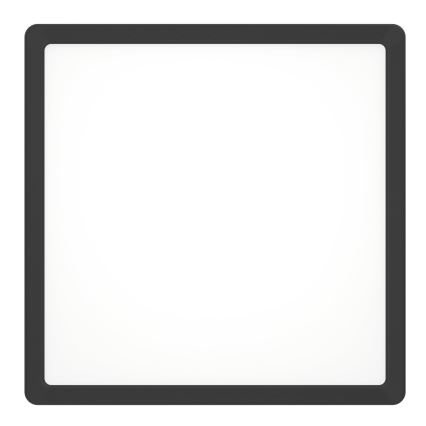 Eglo - Plafonnier LED pour salle de bains LED/13W/230V 29x29 cm IP44 noir