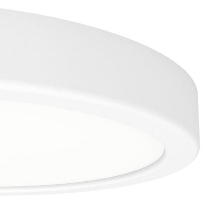 Eglo - Plafonnier LED pour salle de bains, LED 11,5 W / 230 V, 2700/4000/6500 K, Ø 21,1 cm, IP44, blanc