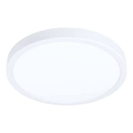 Eglo - Plafonnier LED pour salle de bains, 14,2 W, 230 V, Ø 27,8 cm, IP44, blanc