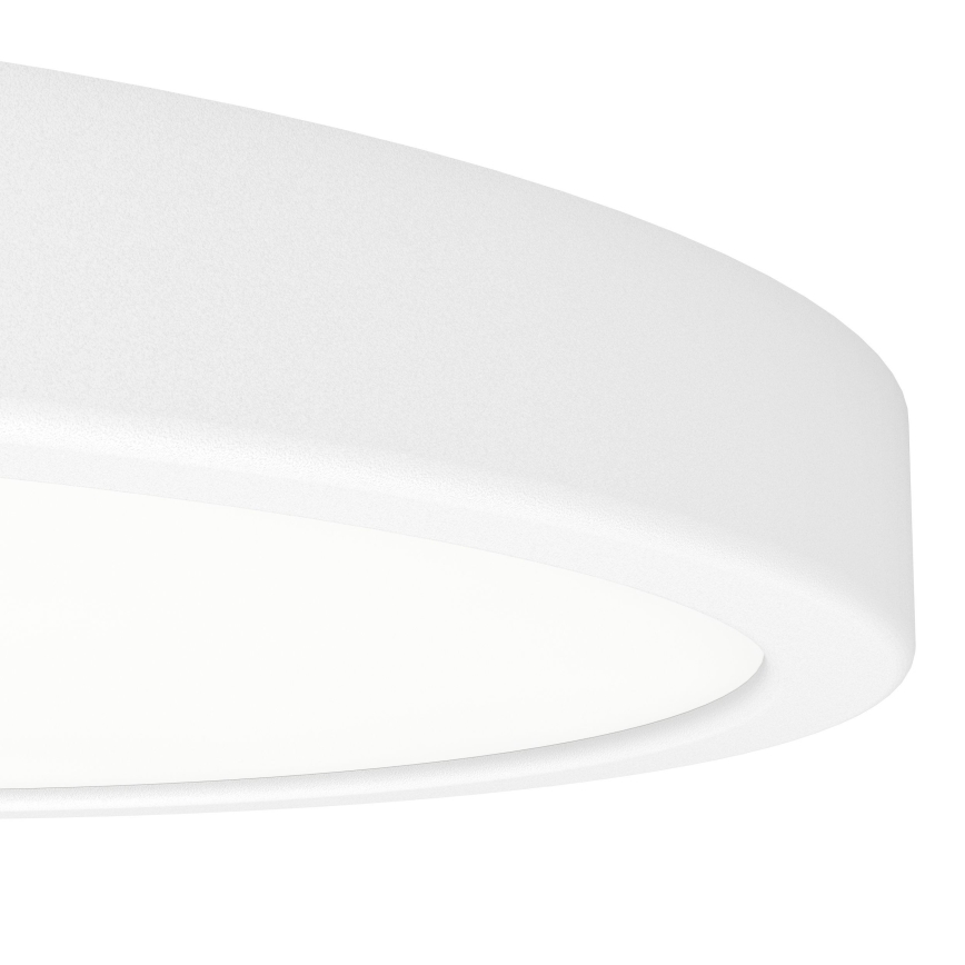 Eglo - Plafonnier LED pour salle de bains, 14,2 W, 230 V, Ø 27,8 cm, IP44, blanc