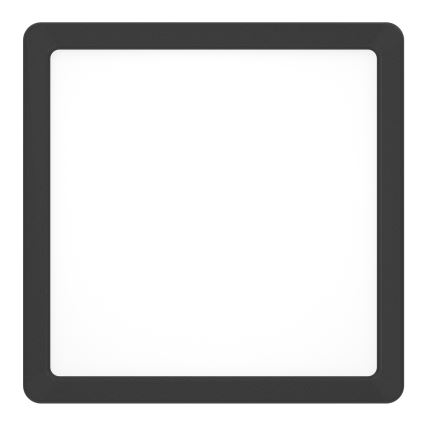 Eglo - Plafonnier LED RGBW dimmable pour salle de bains LED/10,5W/230V 2700-6500K 22x22 cm IP44 noir