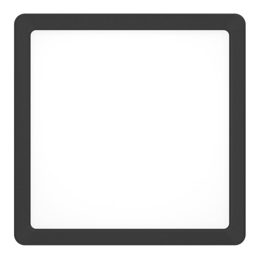 Eglo - Plafonnier LED RGBW dimmable pour salle de bains LED/10,5W/230V 2700-6500K 22x22 cm IP44 noir