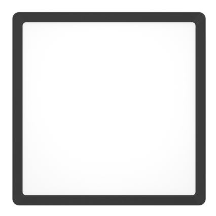 Eglo - Plafonnier LED RGBW dimmable pour salle de bains LED/13,5W/230V 2700-6500K 29,5x29,5 cm IP44 noir