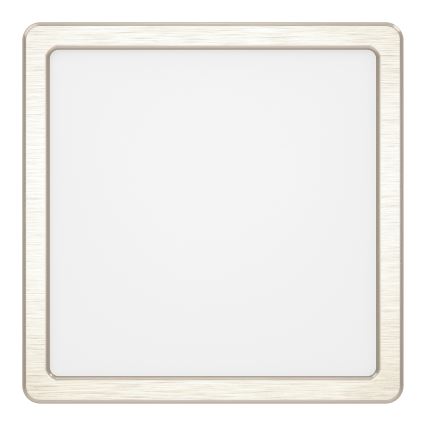 Eglo - Plafonnier LED RGBW dimmable pour salle de bains LED/10,5W/230V 2700-6500K 22x22 cm IP44 chrome mat