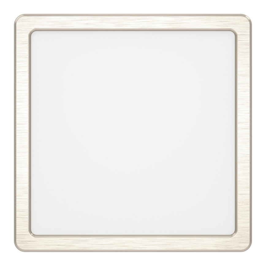 Eglo - Plafonnier LED RGBW dimmable pour salle de bains LED/10,5W/230V 2700-6500K 22x22 cm IP44 chrome mat