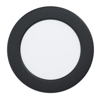 Eglo - Luminaire LED encastré LED/6,3W/230V 2700/4000/6500K diam. 11,9 cm noir