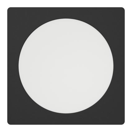 Eglo - LED Luminaire encastré LED/10,5W/230V 2700/4000/6500K 16,6x16,6 cm noir